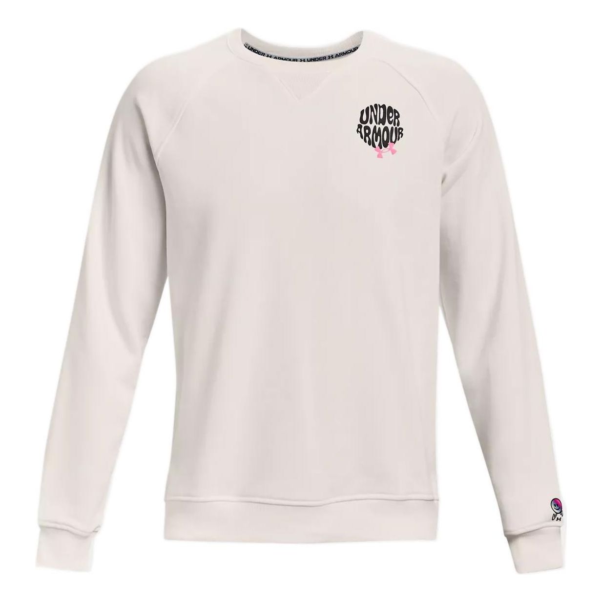 Sveter Under Armour Logo Sweatshirt Biela | 1373837-112, 0