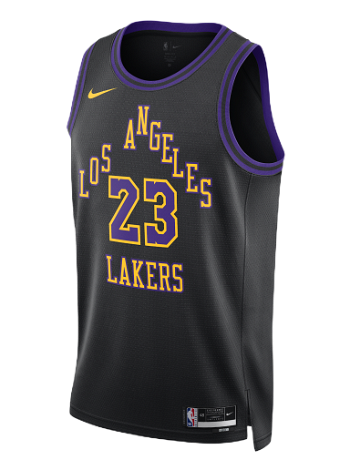 Nike Dri-FIT NBA Swingman Lebron James Los Angeles Lakers City Edition 2023/24 Jersey DX8506-012