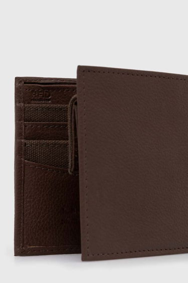 Peňaženka Barbour Leather Wallet Padbury Billfold Hnedá | MLG0049, 1