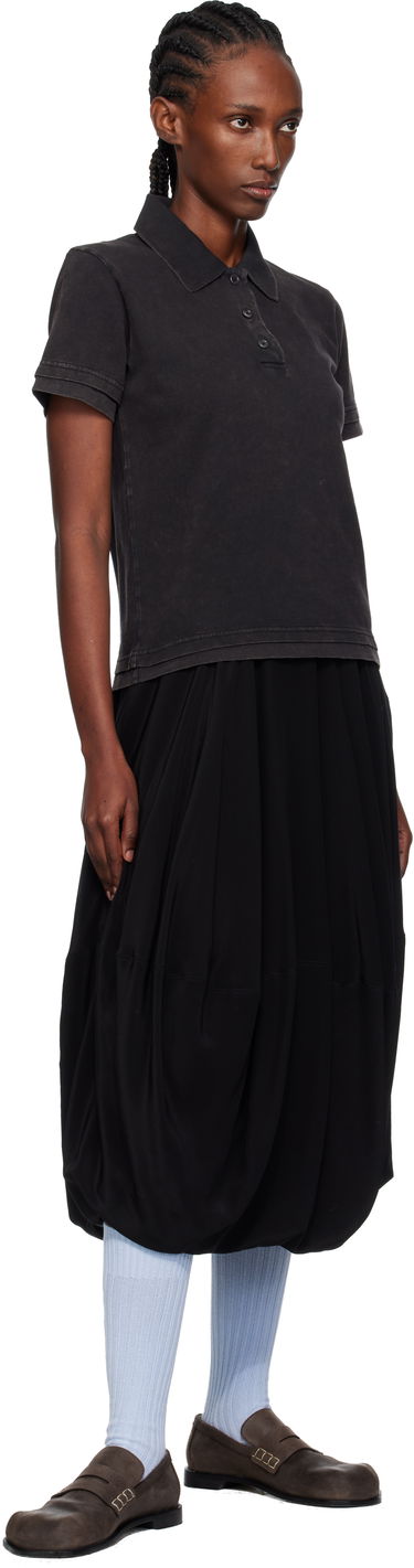 Polo tričko JW Anderson JW Anderson Layered Short Sleeve Polo Čierna | JO0277-PG1808, 3