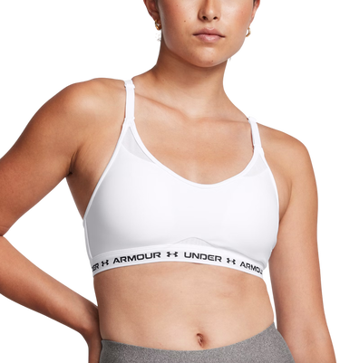 Podprsenka Under Armour Crossback Low Sports Bra Biela | 1386424-100, 0