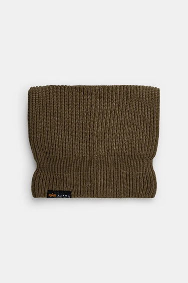 Šál Alpha Industries Knitted Neck Warmer Zelené | 138901.142, 0
