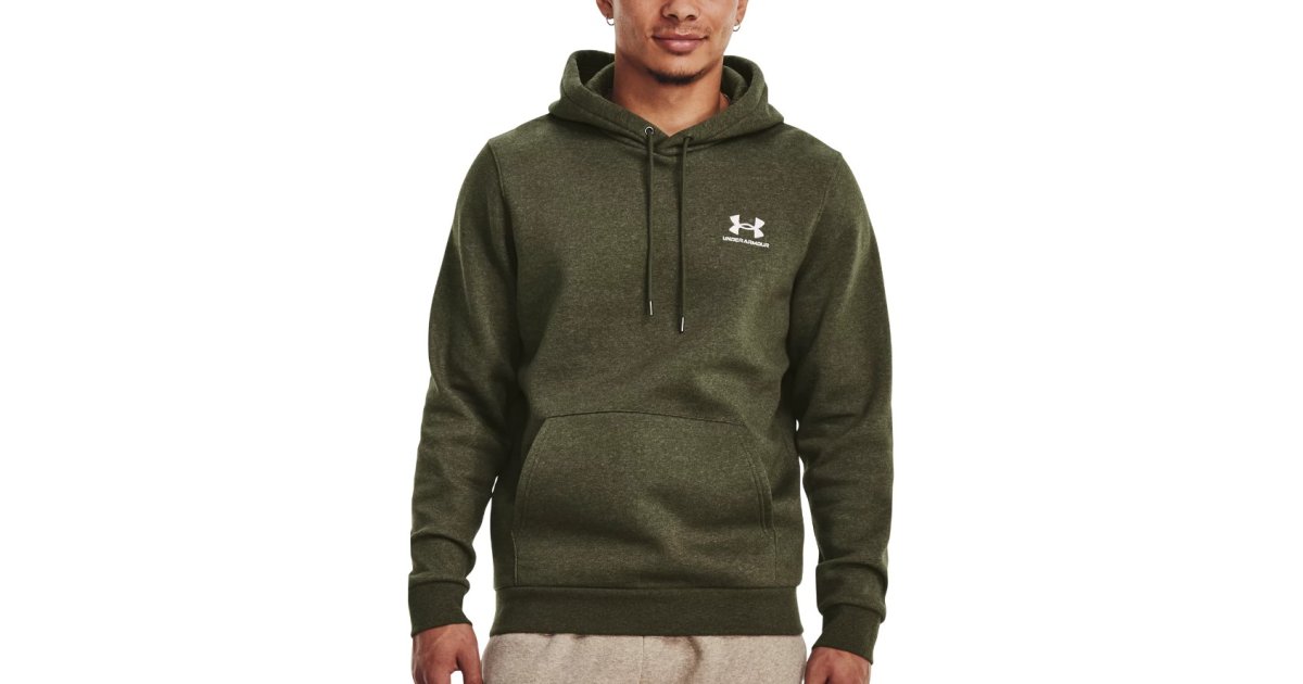 Mikina Under Armour UA Essential Fleece Zelené | 1373880-391, 1