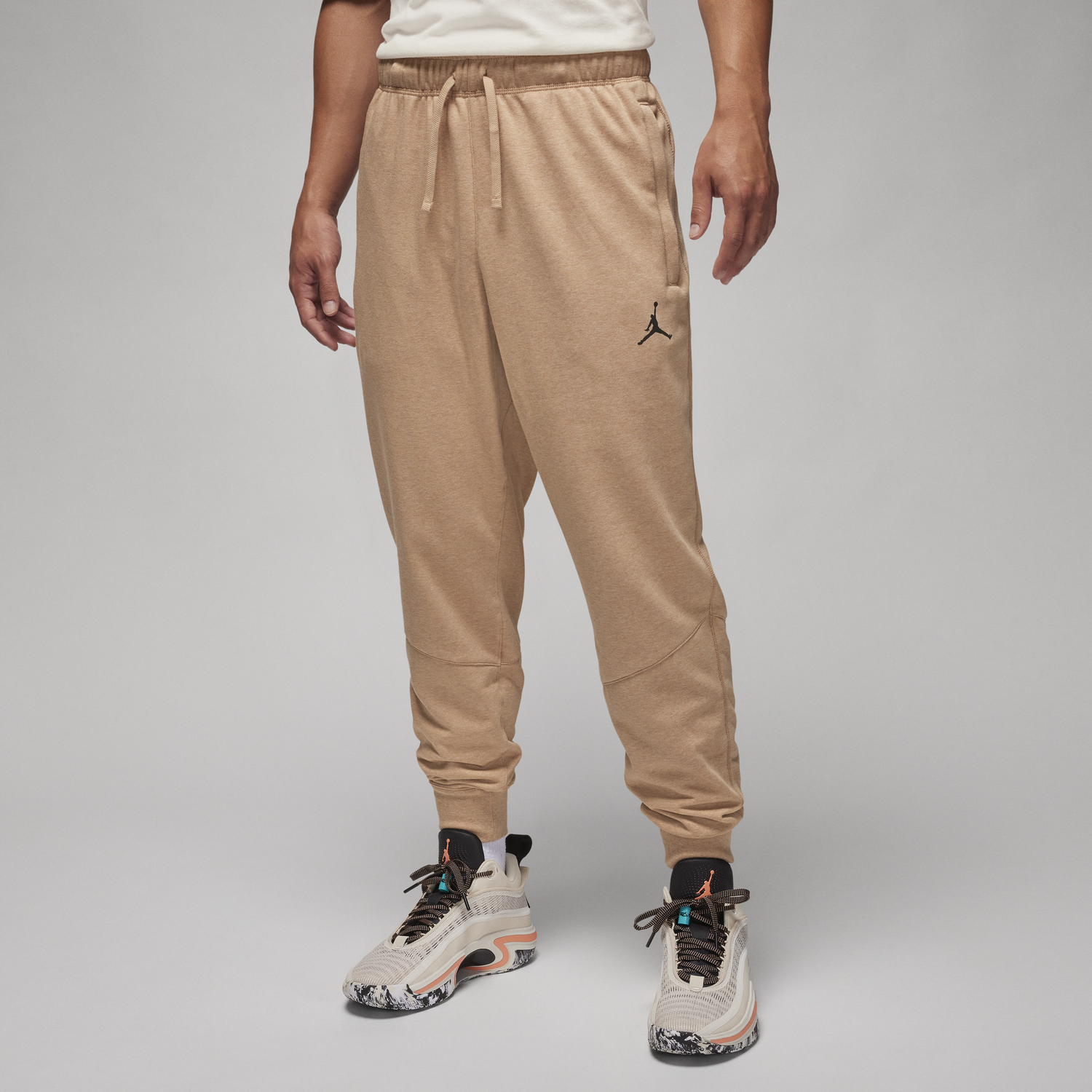 Tepláky Jordan Dri-FIT Sport Béžová | DQ7332-201, 0
