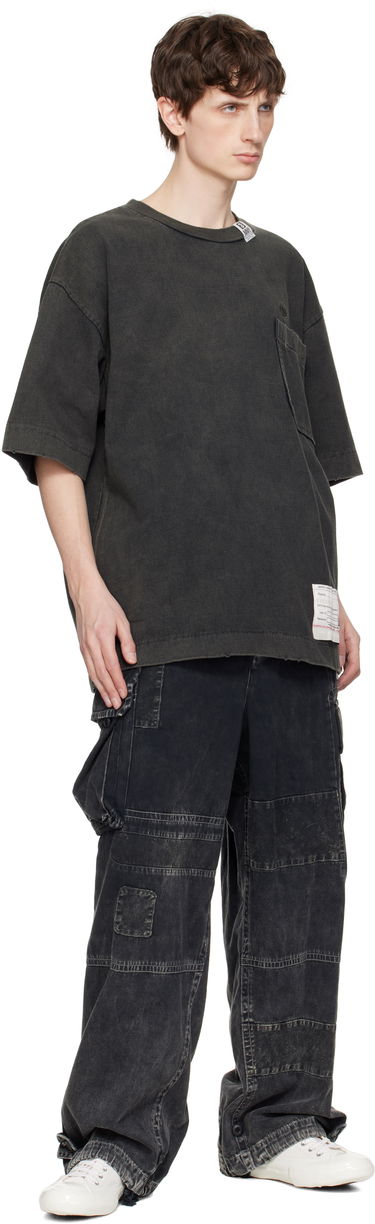 Tričko Maison MIHARA YASUHIRO MIHARA YASUHIRO Amateur Sewn Like T-Shirt Čierna | A14TS601, 3