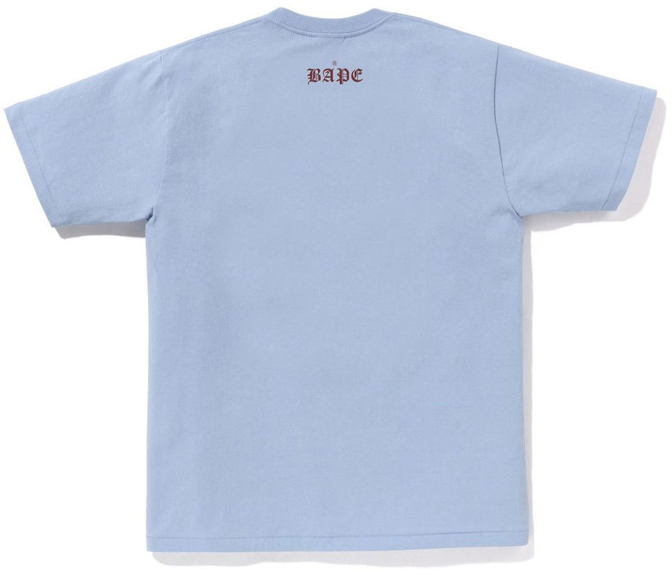 Tričko BAPE Bape Ape Head 1993 T-Shirt Modrá | 001TEJ301075M-SAX, 1