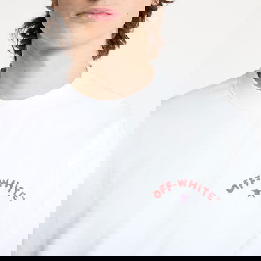 Tričko Off-White Star Arrow Skate T-Shirt Biela | OMAA120S25JER0080110, 3