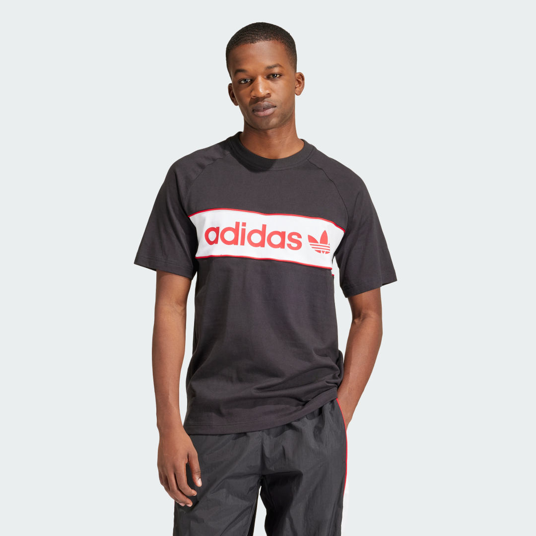 Tričko adidas Originals Archive Tee Šedá | IS1404, 0