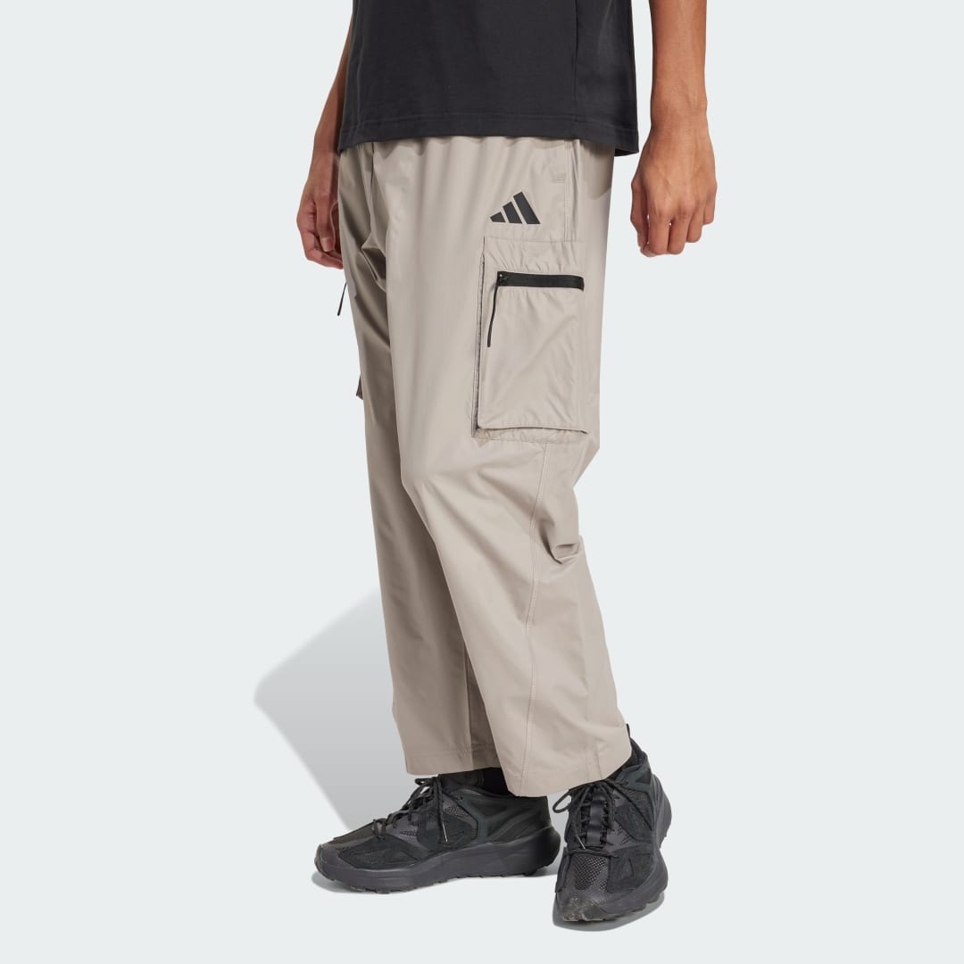 Cargo nohavice adidas Performance City Escape Lightweight Cargo Pants Béžová | JF3314, 0