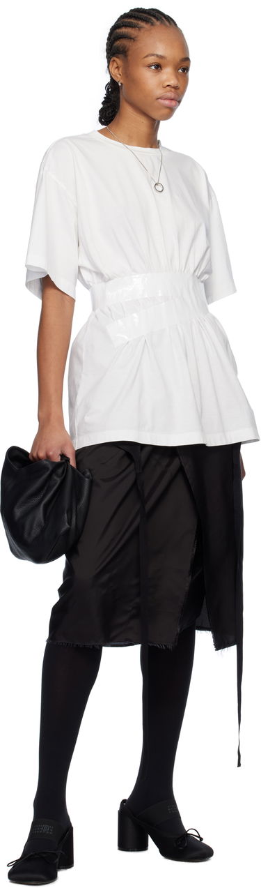 Tričko Maison Margiela MM6 Maison Margiela Taped Jersey T-Shirt Biela | S52GC0335 M20048, 3