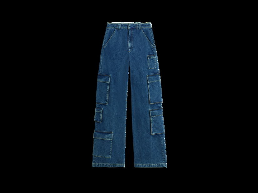 Cargo nohavice AXEL ARIGATO Roam Cargo Jeans Modrá | A2105001