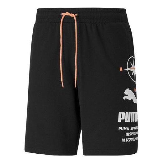 Šortky Puma Nature Camp Graphic Shorts Čierna | 536943-01, 0