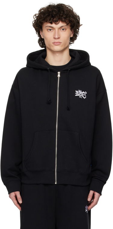 Mikina Awake NY Awake NY All City Zip-Up Hoodie Čierna | AWK-SP25-HD005, 0