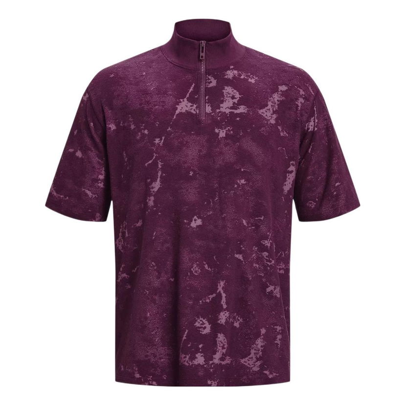 Košeľa Under Armour Journey Terry 1/4 Zip Sweatshirt Fialová | 1377178-572