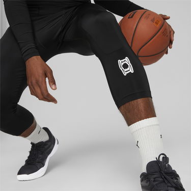 Legíny Puma Hoops Team Basketball Training Pants Čierna | 676634_01, 3