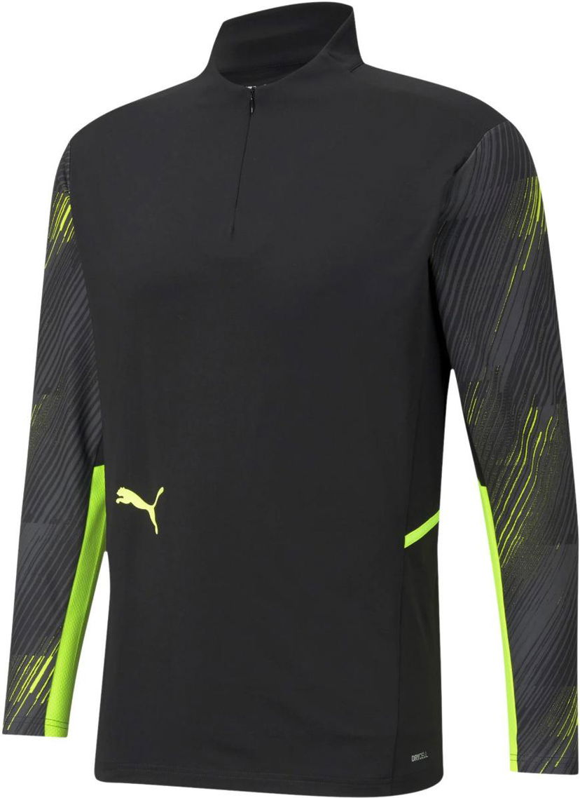 Tričko Puma 1/4 Zip Top Čierna | 65721140