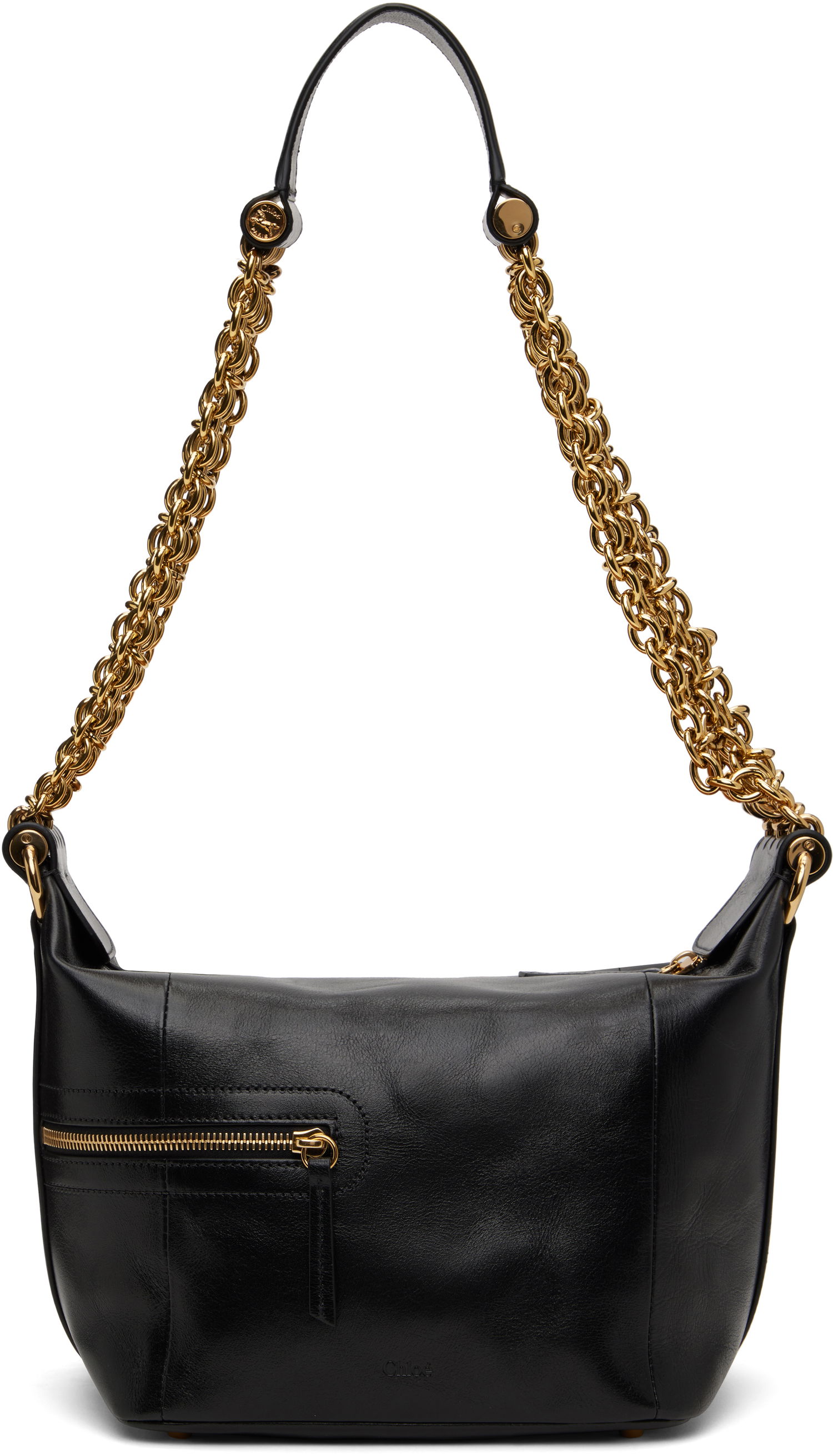 Kabelka CHLOÉ Chloé Camera Chain Bag Čierna | CHC25SS418N83, 0