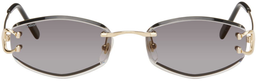 Slnečné okuliare Cartier Cartier Oval Sunglasses Šedá | CT0467S-001, 0