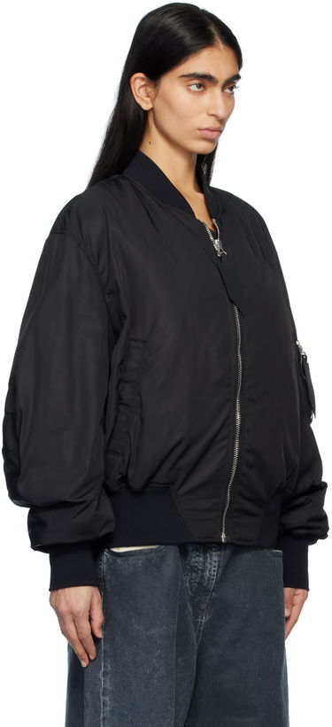 Bomber bunda The Attico Attico Anja Bomber Jacket Čierna | 250WCB00070 PLL001AA, 1