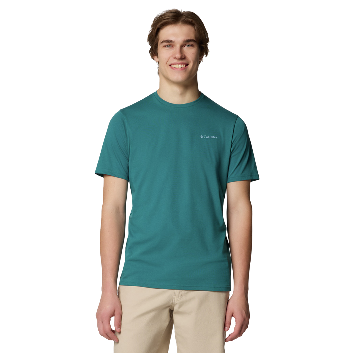 Tričko Columbia North Cascades™ Short Sleeve Tee Tyrkysová | 1834041364, 0