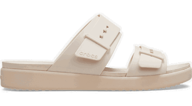 Tenisky a topánky Crocs Brooklyn Buckle Low Sandals Béžová | 211215-6UR, 0
