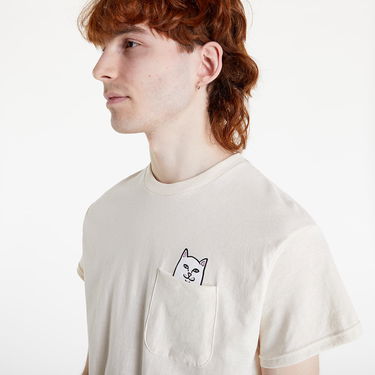 Tričko RIPNDIP Lord Nermal Pocket Tee Béžová | RND9088, 1