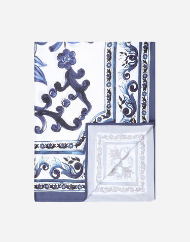 Doplnky Dolce & Gabbana Dolce & Gabbana Cotton Sateen Fitted Sheet Modrá | TCE048TCAKFUB011, 1