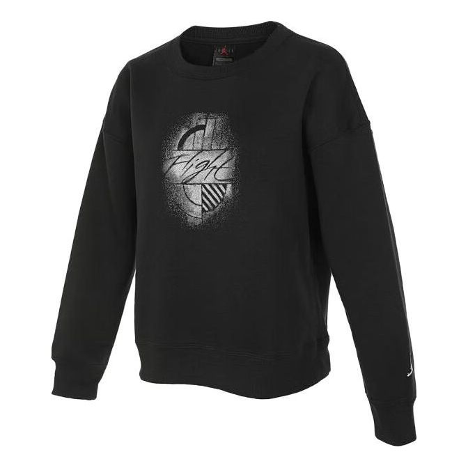 Sveter Jordan Fleece Graphic Sweatshirt Čierna | FD7158-010