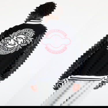 Bunda New Era Chicago White Sox MLB Patch Varsity Jacket UNISEX Black/ Black Čierna | 60564878, 6