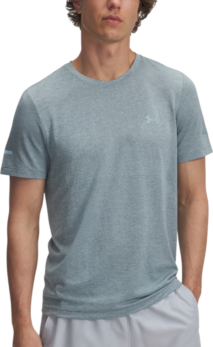 Tričko Under Armour Under Armour UA Seamless Stride Short Sleeve T-Shirt Šedá | 1375692-323, 0