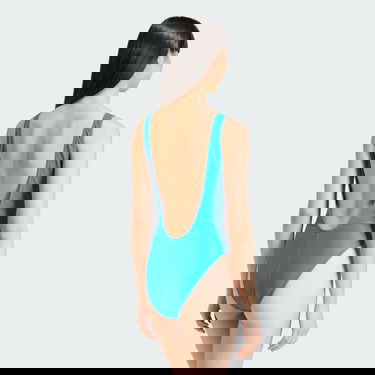 Plavky adidas Originals Adicolor 3-Stripes Swimsuit Modrá | IR9924, 2