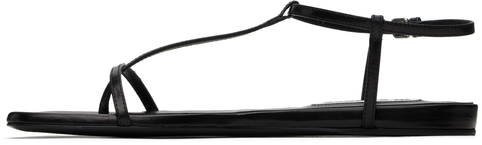 Jil Sander Square Toe Sandals