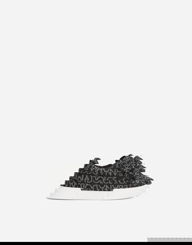 Tenisky a topánky Dolce & Gabbana Portofino Coated Jacquard First Steps Čierna | DN0193AL125HNXCI, 0