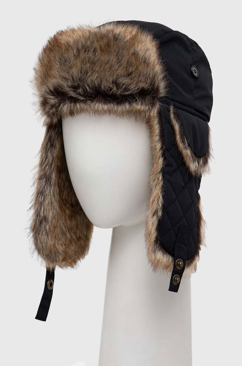 Klobúk Barbour Barbour Trapper Hat Čierna | MHA0711