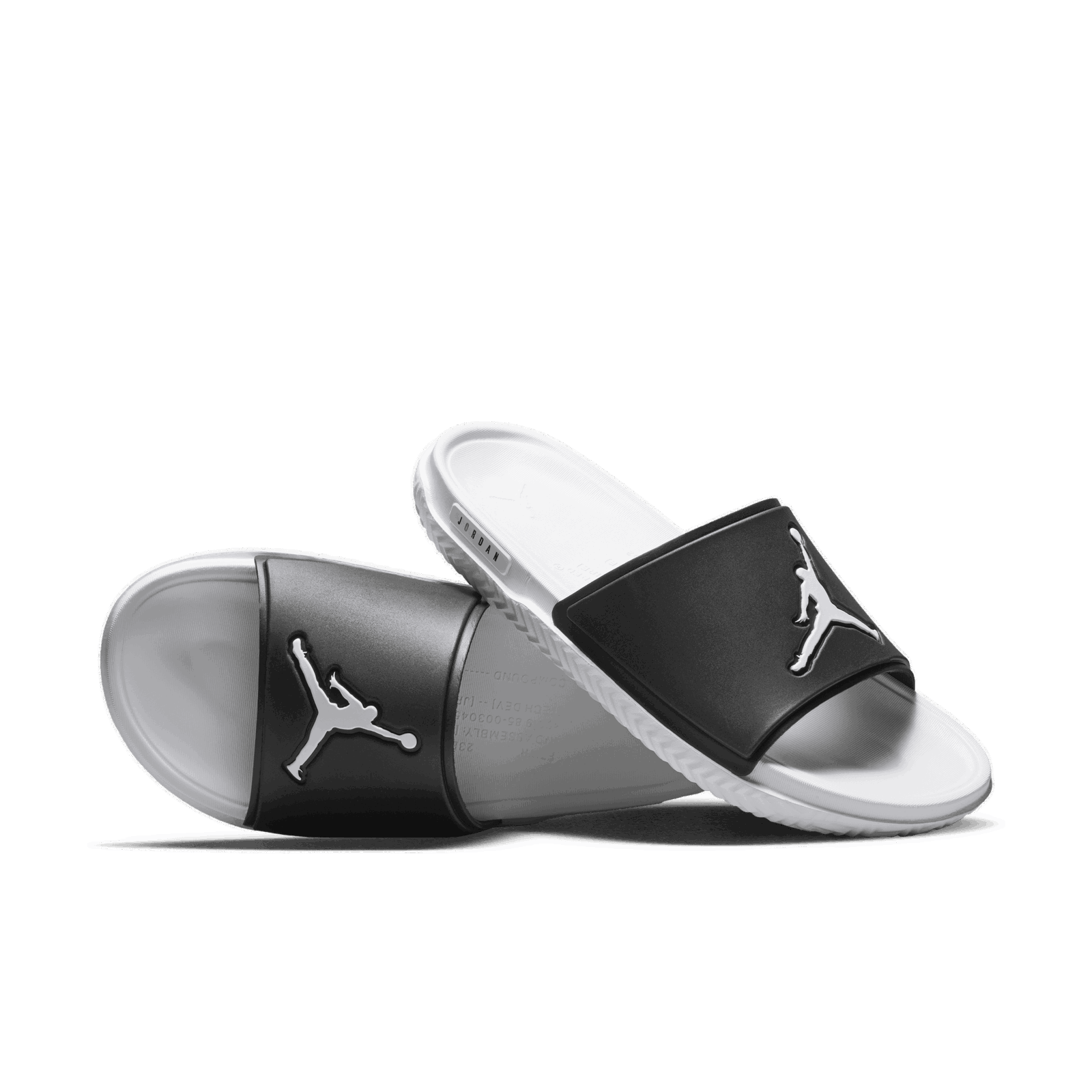 Jumpman Slide Black White