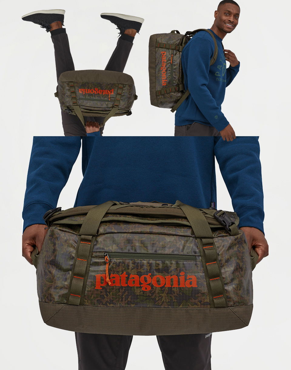 Cestovná taška Patagonia Black Hole Duffel 40L Zelené | 49338, 1