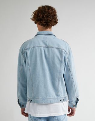 Bunda Lee Relaxed Rider Jacket "Light Blue Monday" Modrá | 112333652:XXLT, 1