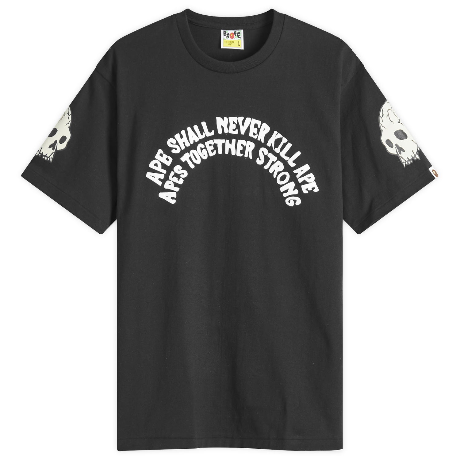 Tričko BAPE Souvenir Skull Team Graphic T-Shirt Čierna | 001TEK801052M-BLK, 1