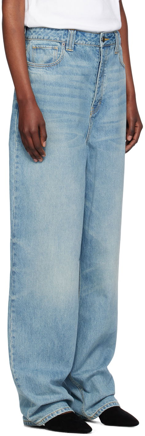 Džínsy Fear of God Essentials Straight Leg Jeans Modrá | 130BT245310FW, 1