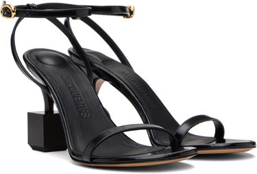 Doplnky Jacquemus Jacquemus La Casa 'Les sandales Bisou' Heeled Sandals Čierna | 24H243FO149-4036, 3