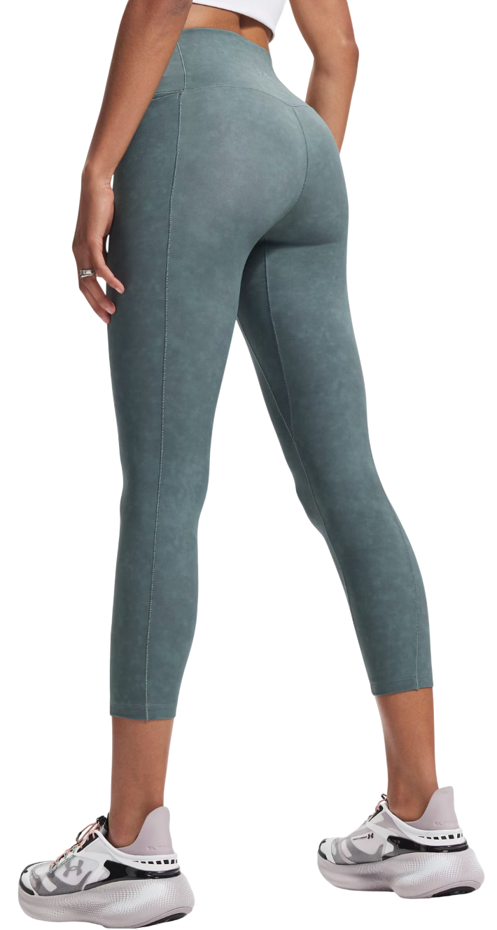 Legíny Under Armour Meridian Suede Effect Leggings Zelené | 6003992-587, 1