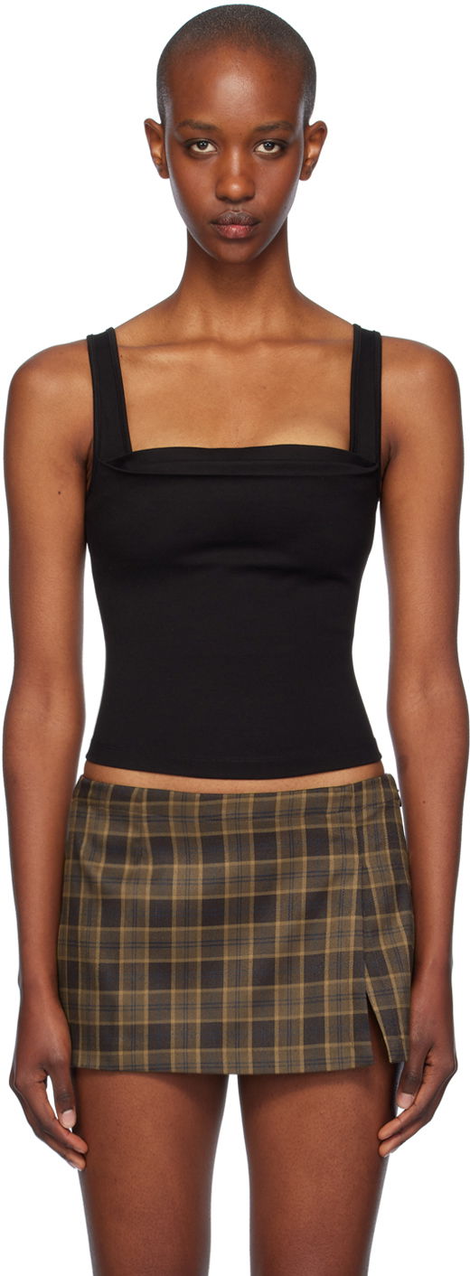 Sukňa Miaou Miaou Luna Tank Top Hnedá | 7110PONBLK, 0