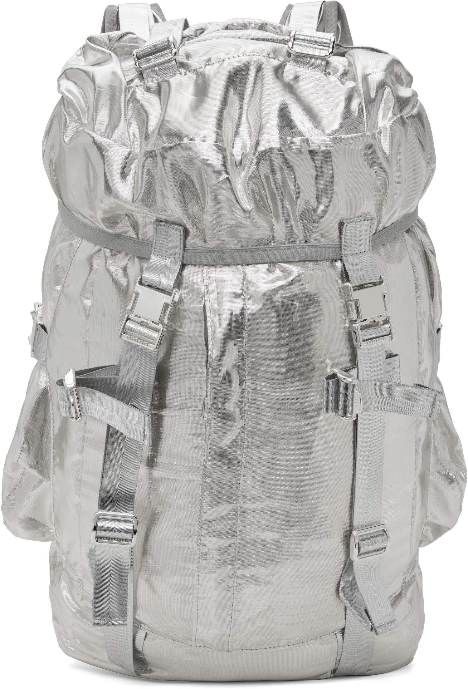 Batoh Junya Watanabe Junya Watanabe Glitter Organdy Backpack Metalická | JO-K202-051-1, 0