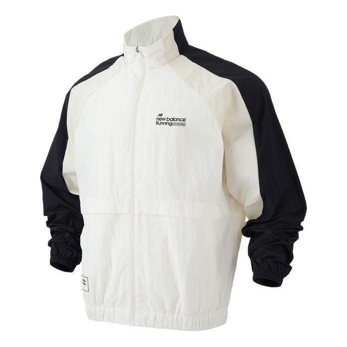 Vetrovka New Balance Sports Jacket Biela | 5AD37571-WT, 0