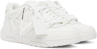 Tenisky a topánky Off-White Out Of Office Leather Biela | OMIA189C99LEA0090101, 3