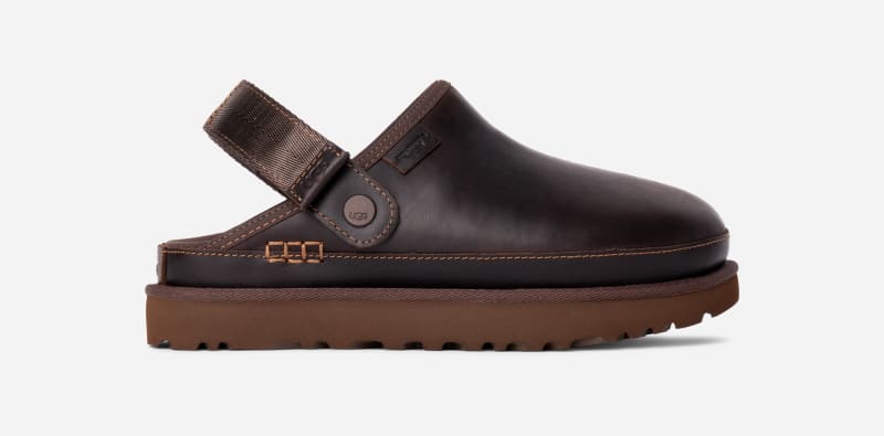 Tenisky a topánky UGG Goldenstar Clog Leather Hnedá | 1167536-IWD, 0