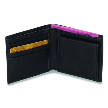 Peňaženka Polo by Ralph Lauren GLD FL BFC WALLET Čierna | 405803866002, 2