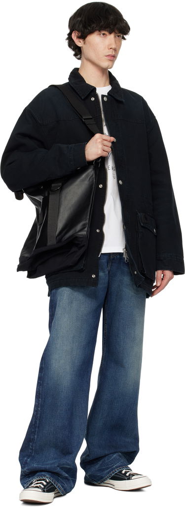 Bunda Carhartt WIP OG Santa Fe Black Coat Čierna | I034314-00E.4O, 4