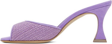 Doplnky Manolo Blahnik Manolo Blahnik Jadara Heeled Sandals Fialová | 424-1982, 2