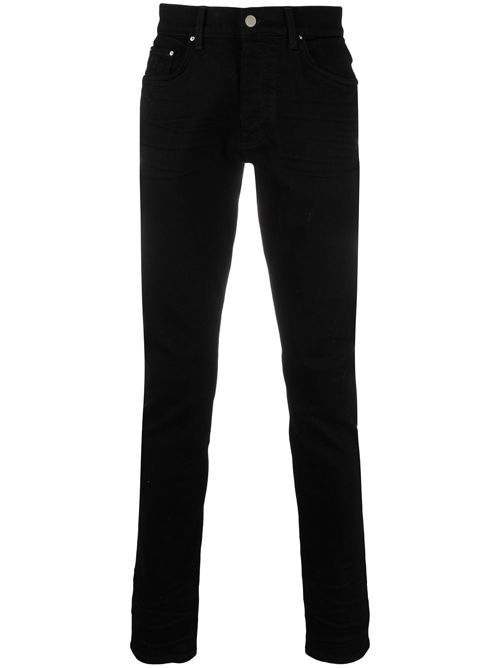 Stack Mid-Rise Skinny Jeans